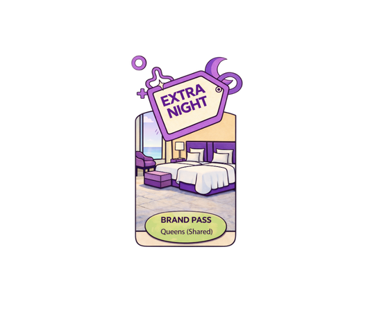 Extra Night -  2 Queens Shared Room